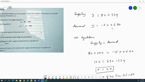 supply-demand-supply-and-demand-problems-y-is-the-number-of-items-the-supplier-will-produce-or-the-public-will-buy-ifthe-price-of-the-item-is-for-particular-product-the-supply-equation-is-8-16168