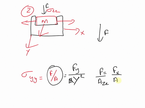 material-rigid-die-a-slippery-biological-material-subjected-to-a-compressive-stress-zz-is-confined-so-that-it-cannot-deform-along-the-y-axis-but-deformation-is-permitted-along-the-x-axis-the-38031