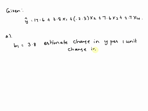in-a-regression-analysis-involving-30-observations-the-following-estimated-regression-equation-was-obtained-enter-negative-values-as-negative-numbers-176381-232763274-ainterpret-bb2b3and-b4-97335