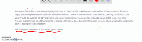 you-won-a-free-ticket-to-see-a-bruce-springsteen-concert-assume-the-ticket-has-no-resale-value-u2-has-a-concert-the-same-night-and-this-represents-your-next-best-alternative-activity-tickets-64816