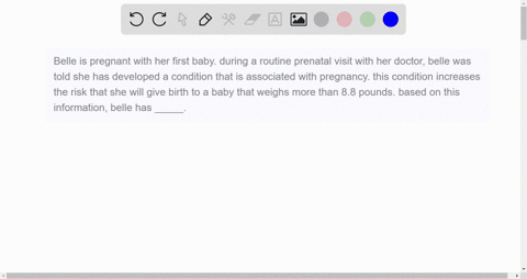 belle-is-pregnant-with-her-first-baby-during-a-routine-prenatal-visit-with-her-doctor-belle-was-told-she-has-developed-a-condition-that-is-associated-with-pregnancy-this-condition-increases-12866