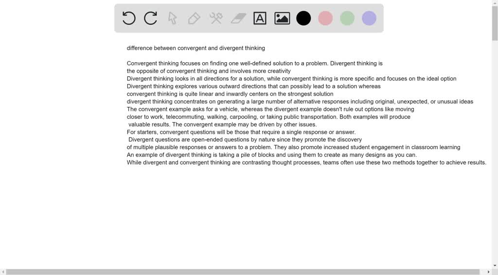 solved-examine-the-difference-between-convergent-and-divergent