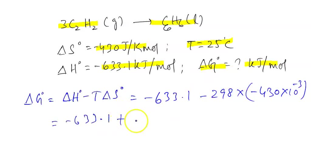 SOLVED Calculate the standard entropy rxn of the