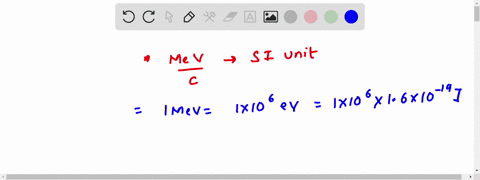 find-the-conversion-between-the-momentum-unit-mevc-and-the-si-unit-of-momentum-2-88809