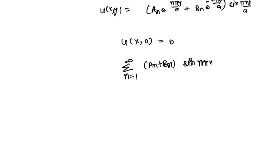 SOLVED: Solve the Laplace equation âˆ‡Â²u(r,y) = 0, 0