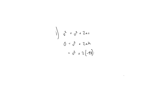 an-object-is-thrown-vertically-upwards-and-rises-to-a-height-of-1307m-calculatei-the-velocity-with-which-the-object-was-thrown-upwards-ii-the-time-taken-by-the-object-to-reach-the-highest-po-11976
