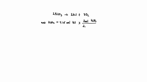 a-common-laboratory-method-for-preparing-oxygen-gas-involves-decomposing-potassium-chlorate-kclo3-as-shown-by-the-reaction-2kclo32kcl3o2-based-on-this-equation-how-many-grams-of-kclo3-must-be-decompos