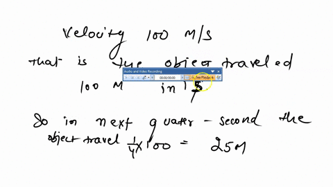 at-a-certain-moment-an-object-in-linear-motion-has-velocity-100-mathrmm-mathrms-estimate-the-distanc-59082