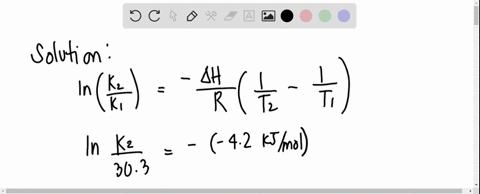 what-is-the-equilibrium-constant-for-a-reaction-at-temperature-593-c-if-the-equilibrium-constant-at-257-c-is-303-express-your-answer-to-at-least-two-significant-figures-for-this-reaction-rh-95205