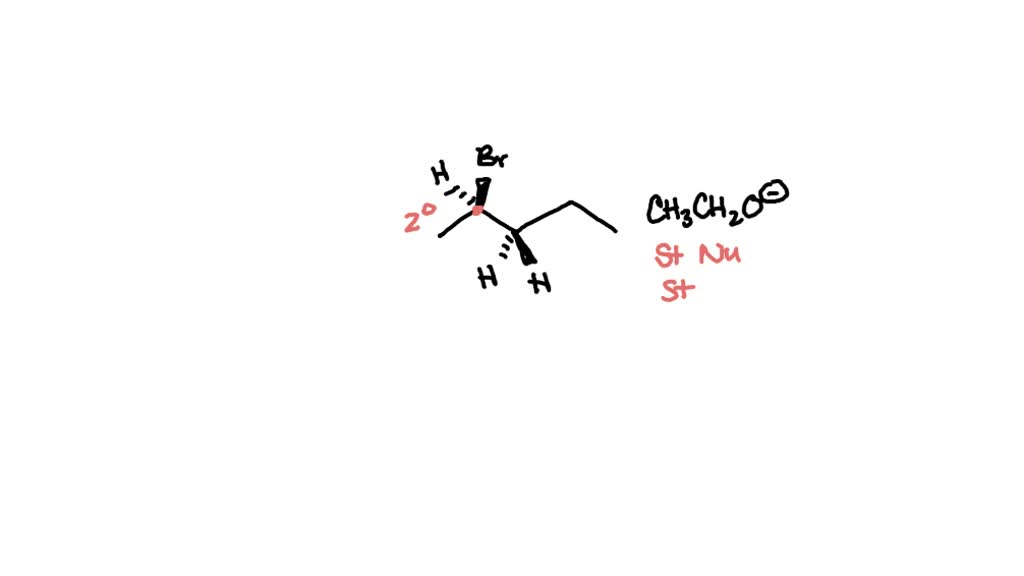 SOLVED: Draw the major organic substitution product or products for (2R ...