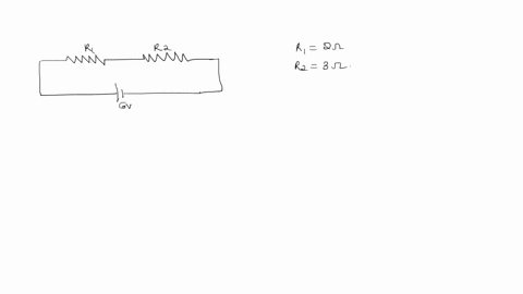 two-resistors-of-2-ohm-and-3-ohm-are-connected-in-series-with-a-battery-of-60-v-and-negligible-internal-resistance-draw-a-circuit-diagram-and-calculate-the-current-through-battery