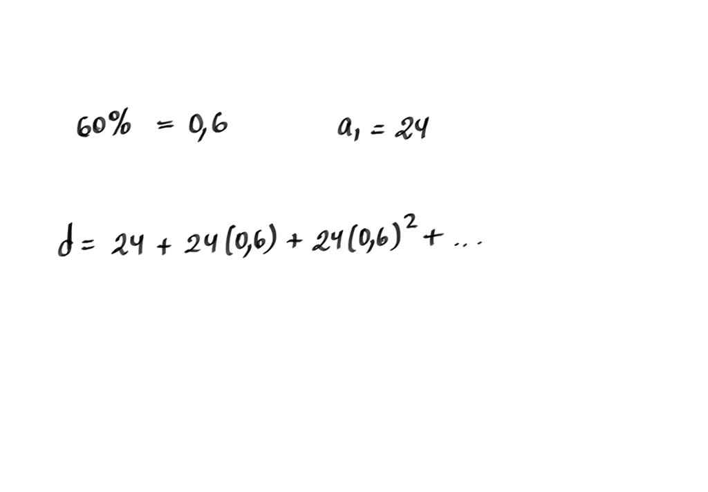 SOLVED A pendulum swing exactly 60 of its previous distance. If the
