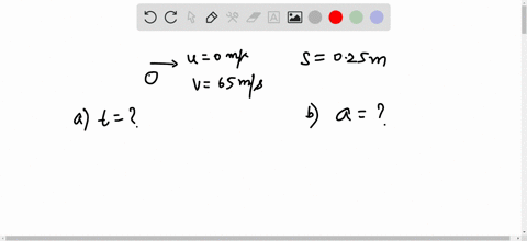 a-fireworks-shell-is-accelerated-from-rest-to-a-velocity-of-650-ms-over-a-distance-of-0250-m-a-how-long-did-the-acceleration-last-b-calculate-the-acceleration-2