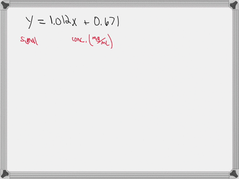 a-student-uses-external-standard-calibration-to-calculate-the-concentration-of-caffeine-in-beverages-the-calibration-curve-equation-is-found-to-be-y-1012x-0671-where-the-calibration-standard-27266
