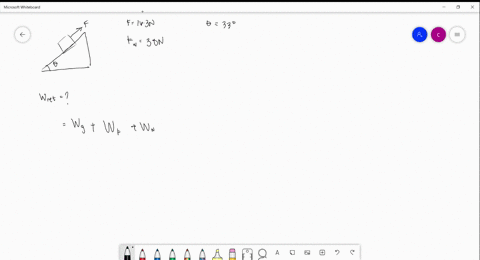 a-block-of-weight-w-300-n-sits-on-a-frictionless-inclined-plane-which-makes-an-angle-330-with-respect-to-the-horizontal-as-shown-in-the-figure-figure-1a-force-of-magnitude-f-163-n-applied-parallel-to-