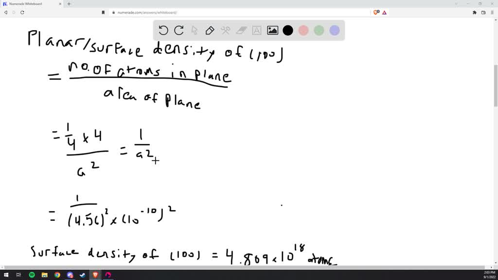 SOLVED: Consider A Simple Cubic Structure With A Lattice Constant Of A ...