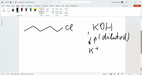 describe-the-reaction-mechanism-of-1-chloropentane-with-dilute-koh-by-writing-an-appropriate-chemical-equation-and-explain-the-mechanism