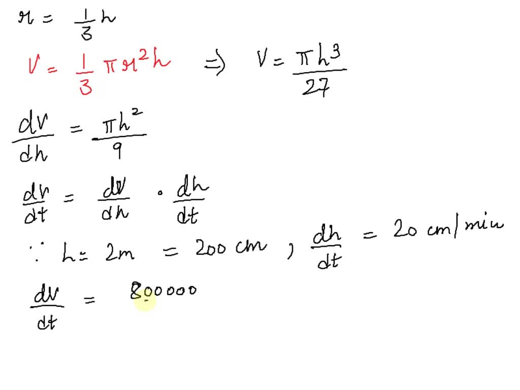 solved-text-water-is-leaking-out-of-an-inverted-conical-tank-at-a