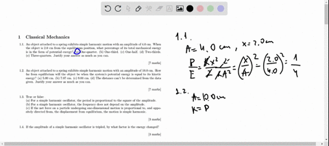 classical-mechanics-11-an-object-attacled-t0-spring-exhibits-simple-harmonic-molion-with-a-amplitude-of-40-when-the-object-is-20-cm-from-the-equilibrium-position_-what-percentage-of-its-tota-10937