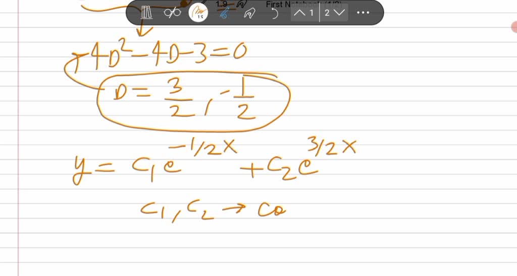 Solved Solve Y4y 0 1 Add File