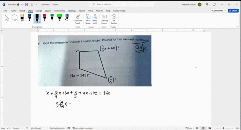 find-the-measure-of-each-interior-angle-round-to-the-nearest-hundredth-60-4x-1420-45469