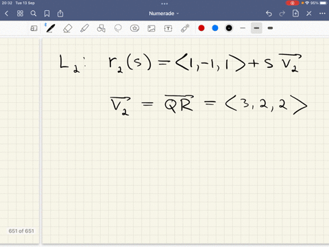 let-l1-be-the-line-through-the-origin-and-the-point-20-1-and-l2-be-the-line-through-the-points-1-11-and-413-a-determine-whether-l1-and-l2-are-parallel-skew-or-intersect-b-find-the-distance-b-08254