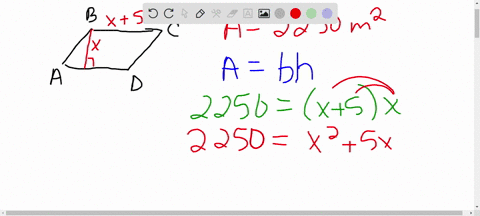 the-area-ofthe-parallelogram-abcd-is-2250-square-meters-find-the-lengths-of-the-height-and-the-base-x5-94074
