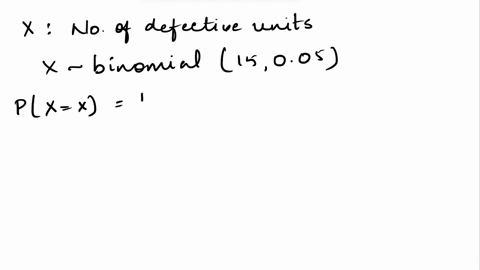in-a-manufacturing-process-15-units-are-randomly-selected-each-day-from-the-production-line-to-check-the-percent-defective-of-the-process-based-on-historical-information-the-probability-of-a-95947