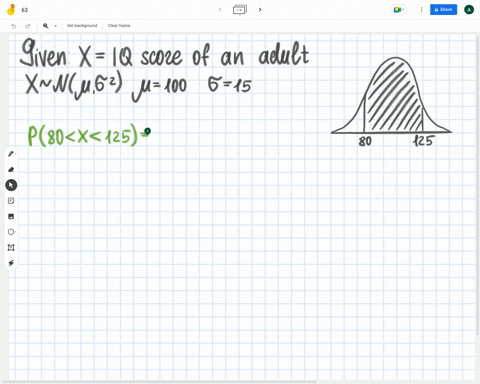 find-the-area-of-the-shaded-regionthe-graph-to-the-right-depicts-iq-scores-of-adults-and-those-scores-are-normally-distributed-with-a-mean-of-100-and-a-standard-deviation-of15-click-to-view-63684