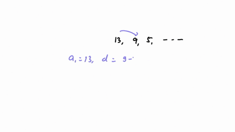2-determine-the-general-term-of-the-arithmetic-sequence-1395-ldots-2-marks