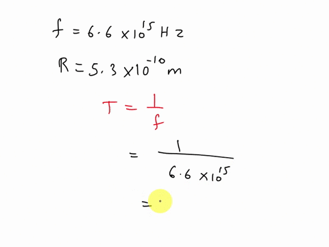 in-a-simplified-model-of-the-hydrogen-atom-its-electron-moves-in-a-circular-orbit-with-a-radius-of-53-x-10-10-m-at-a-frequency-of-66-x-1015-hz-what-magnetic-field-would-be-required-to-cause-08173