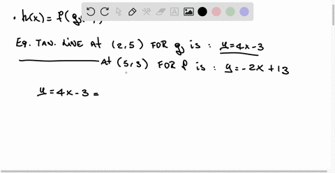 assume-f-and-g-are-differentiable-functions-with-hx-fgx-suppose-the-equation-of-the-line-tangent-to-the-graph-of-g-at-the-point-25-is-y-4x-3-and-the-equation-and-the-equation-of-the-line-tan-85241