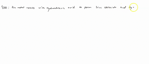 write equation for the reaction of magnesium aluminumzincand iron with