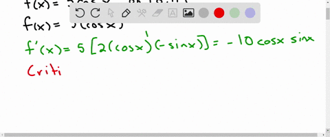 determine-the-location-and-value-of-the-absolute-extreme-values-of-f-on-the-given-interval-if-they-exist-fx-5-cos-2x-on-01-select-the-correct-choice-below-and-if-necessary-fill-in-the-answer-88833