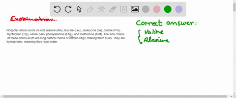 which-of-the-following-is-a-non-polar-amino-acid-with-only-three-carbons-in-the-side-chain-question-5-options-valine-alanine-glycine-serine-49851