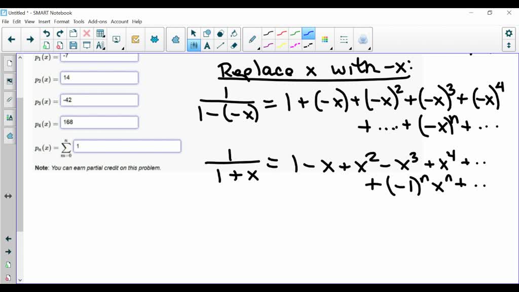 SOLVED: point) Find the Maclaurin polynomials of orders n == 0,1,2,3 ...