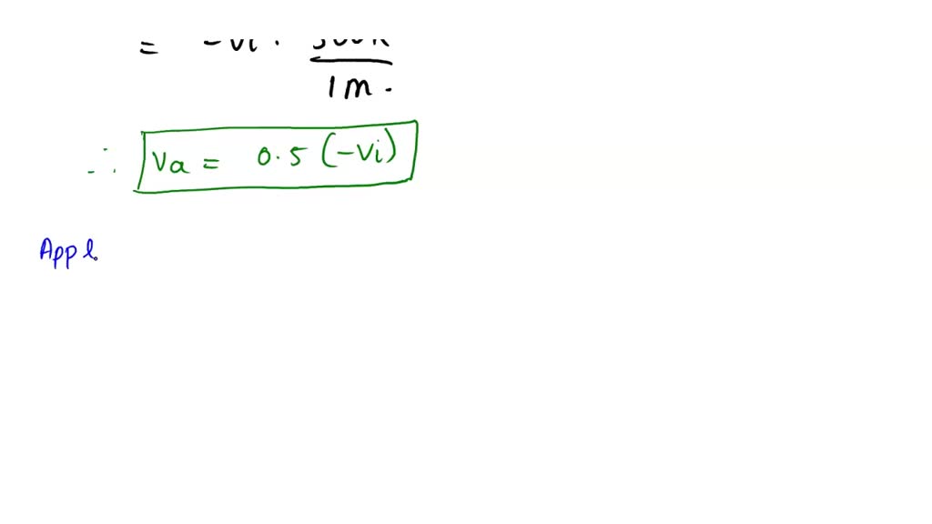 SOLVED: Analyze the voltage gain of an amplifier, using an op-amp with ...