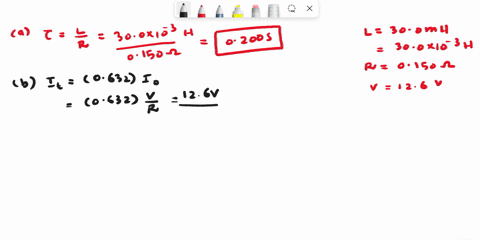 goal-calculate-time-constant-ano-relate-rl-circuit-to-curent-problem-126-v-battery-circuit-with-300-mh-inductor-0150-resistor-the-switch-closed-at-find-the-tlme-constant-the-clrcult-b-find-t-93846