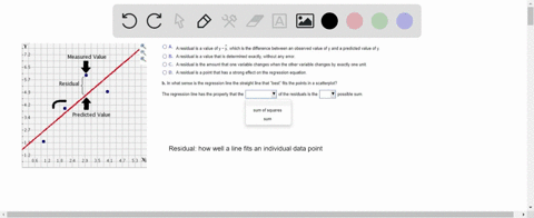 1023-question-help-what-is-residual-b-in-what-sense-the-regression-line-the-straight-line-that-best-fits-the-points-in-scatterplot-what-is-residual-a-residual-is-value-of-y-y-which-is-the-di-60957