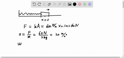 1-a-30-kg-mass-is-attached-to-a-spring-undergoes-simple-harmonic-motion-with-an-amplitude-of-a-01-the-spring-constant-is-600-nm-and-the-system-is-at-the-equilibrium-position-2-0-m-at-t-0-s-b-87435