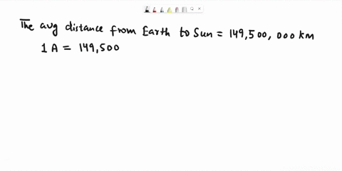 what is an astronomical unit the average distance between planets in ...