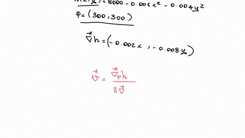 the-surface-of-a-mountain-is-modeled-by-the-equation-hx-y-8000-0001x2-0004y2-a-mountain-climber-is-at-the-point-300-300-7550-in-what-direction-should-the-climber-move-in-order-to-ascend-at-t-56578