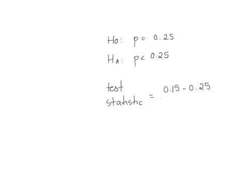 use-the-normal-distribution-and-the-given-sample-results-to-complete-the-test-of-the-given-hypotheses-assume-the-results-come-from-a-random-sample-and-use-a-5-significance-level-test-h0-p-02-81774