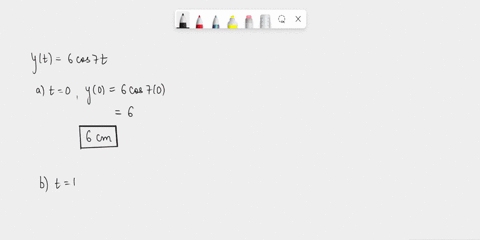 the-displacement-from-equilibrium-of-an-oscillating-weight-suspended-by-spring-is-given-by-yt-the-displacement-in-centimeters-and-is-the-time-in-seconds-_-find-the-displacement-when-cos-7t-w-51257