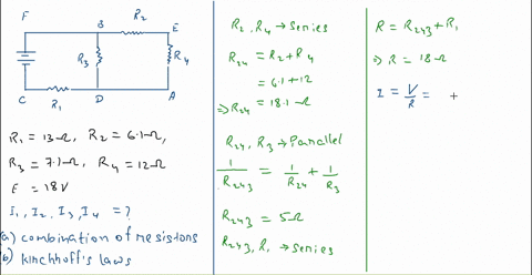 review-consider-the-circuit-shown-in-the-figurefigure-1-suppose-the-four-resistors-in-this-circuit-have-the-values-ri-13-n-rz-61-n-rs-71-n-and-rq-12-n-and-that-the-emf-of-the-battery-is-18-v-60642
