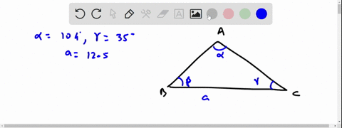olve-abc-round-your-answers-for-b-and-c-to-one-decimal-place-if-there-is-no-solution-enter-no-solution-104-35-a-125-60283