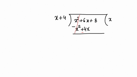 in-the-following-problem-divide-using-long-division-state-the-quotient-qx-and-the-remainder-rx-x2-6x8-x4-x4-simplify-your-answers-do-not-factor-use-integers-or-fractions-for-any-numbers-in-the-express