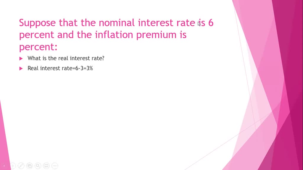 approximate real rate of interest vs exact real rate