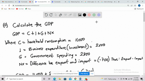 the-table-lists-some-national-accounts-data-for-the-united-states-a-calculate-us-gdp-b-which-approach-you-used-to-calculate-gdp