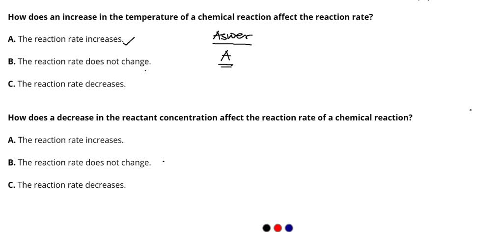 statement 1 the rate of chemical reaction increases with increase in temperature